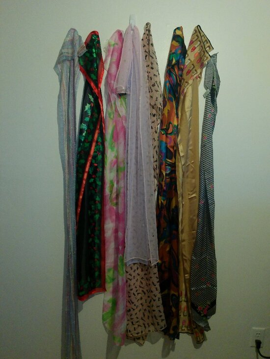 Accessories - Nine Scarfs Long Thin